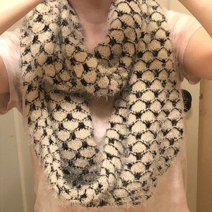 Urban Outfitters Kimchi Blue Cream & Black Scarf